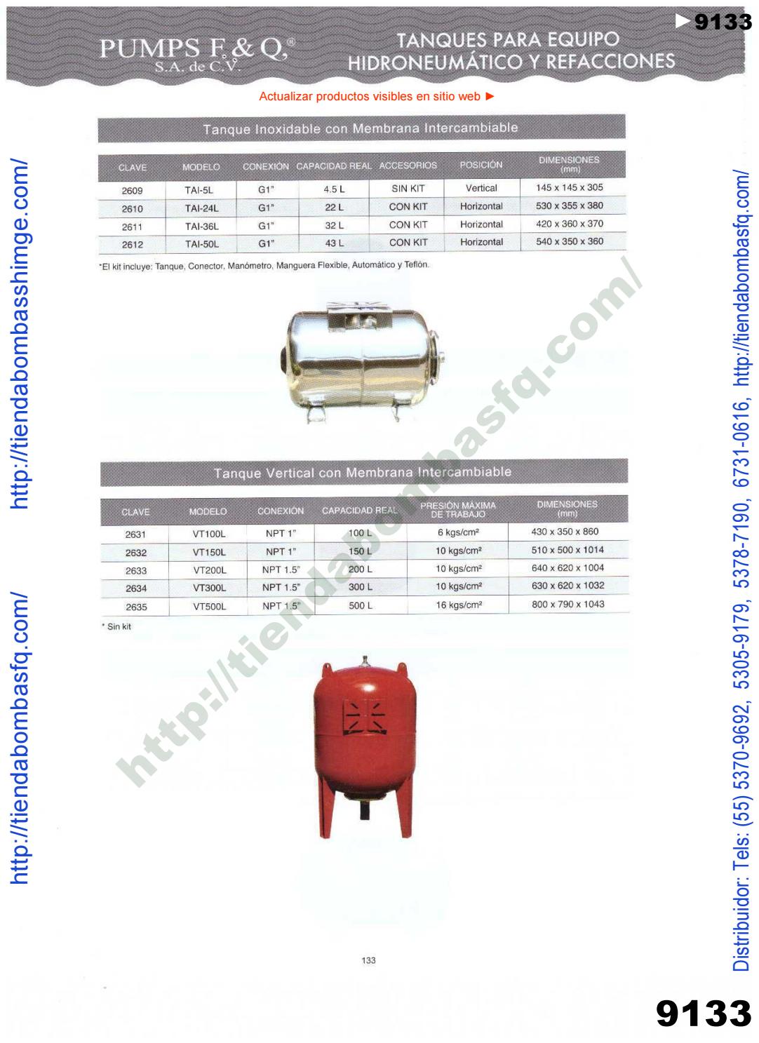 v9000238 CATÁLOGO BOMBAS PUMPS F&Q SA de CV BOMBAS SHIMGE PUMP