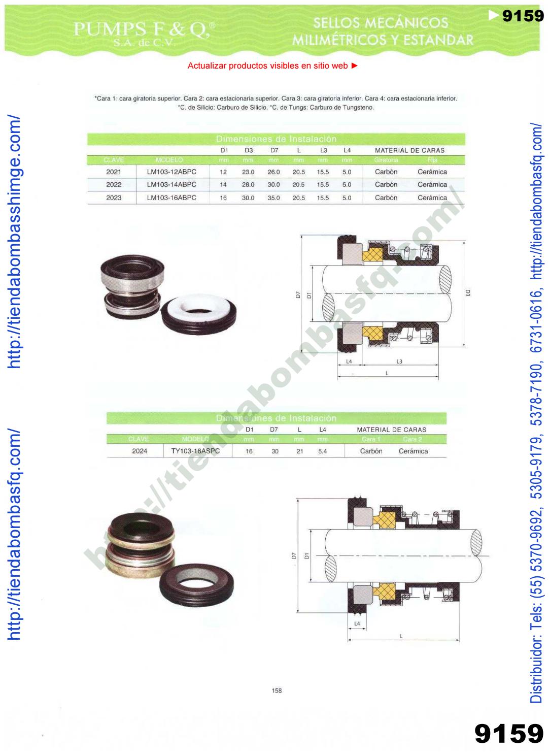 v9000238 CATÁLOGO BOMBAS PUMPS F&Q SA de CV BOMBAS SHIMGE PUMP