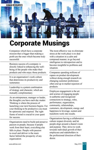 Executive Knowledge Lines - May 2019 第 23 页