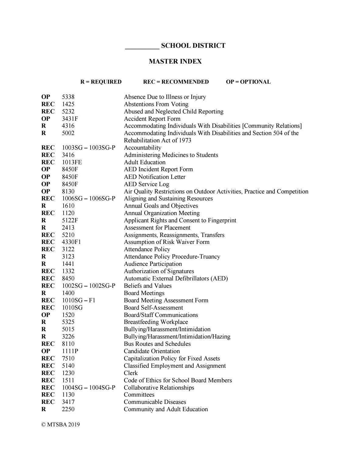 The Power Of Partial Iep Rejection >> Mtsba Model Rural Policy Manual By Montana School Boards Association The Power Of Partial Iep Rejection >> Mtsba Model Rural Policy Manual By Montana School Boards Association