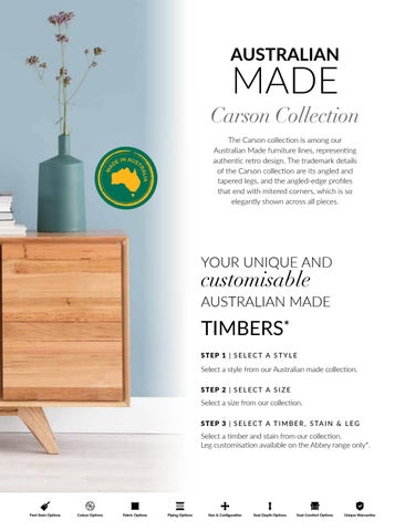 OZ Design Furniture 家具目录 · OZ DESIGN FURNITURE - We LOVE 澳大利亚 made! 第 11 页