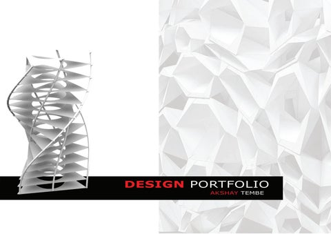 ARCHITECTURAL DESIGN PORTFOLIO by akshay tembe - Issuu