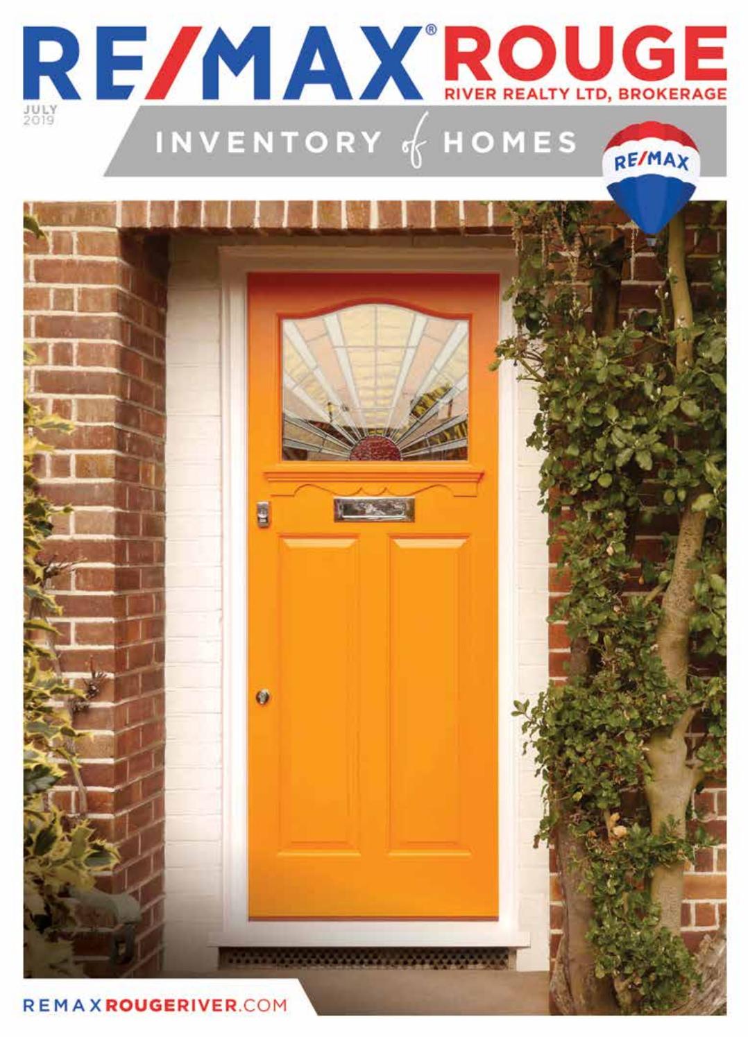 RE/MAX Rouge River 'Inventory of Homes' - July 2019 by THN Media - Issuu