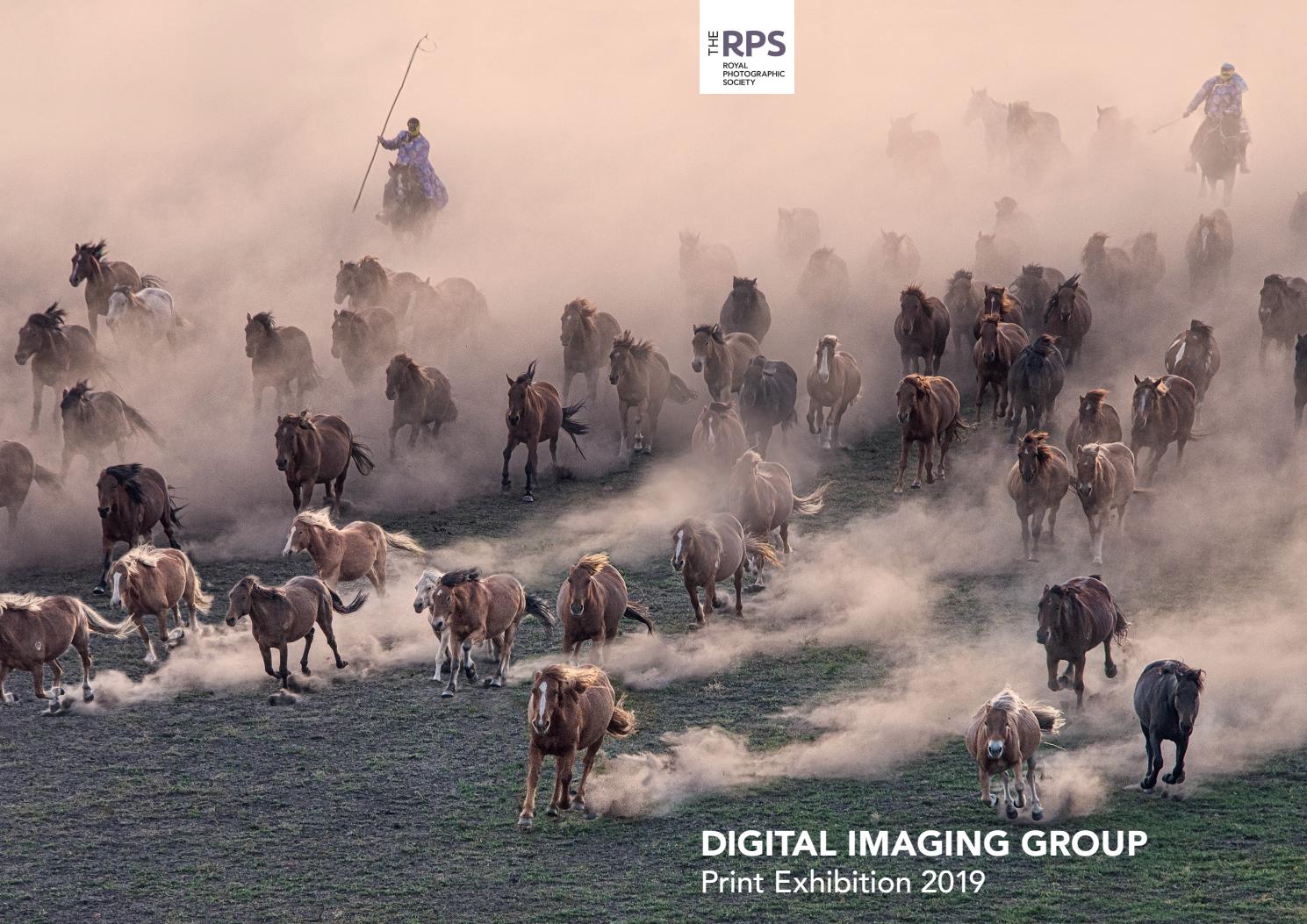 RPS Digital Imaging Group Print Exhibition Catalogue 2019 by Royal
