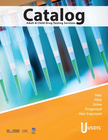 Usdtl Adult Child Drug Testing Services Catalog By Usdtl Issuu
