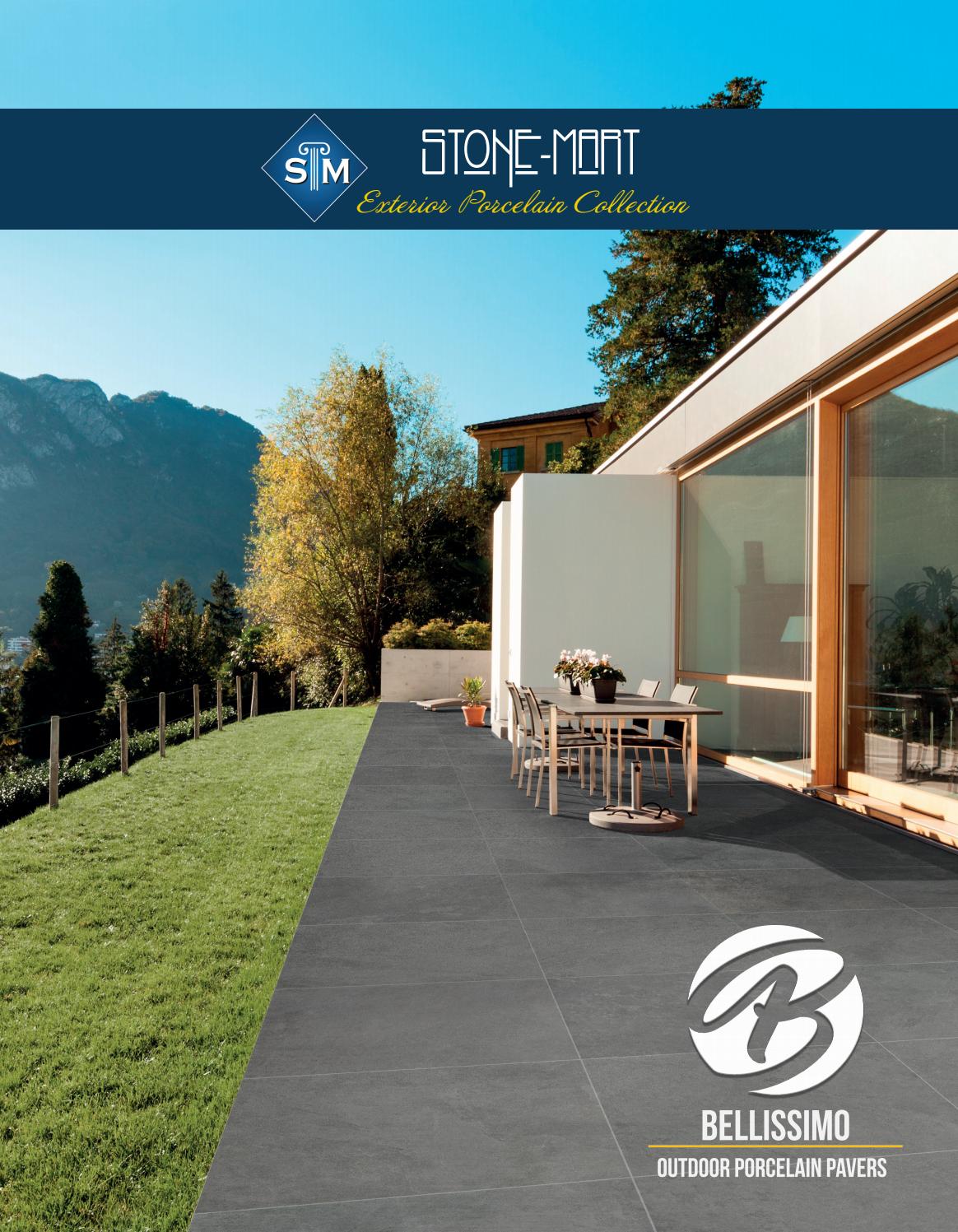 porcelain paver patio on Exterior Porcelain Collection Catalog By Stone Mart Issuu