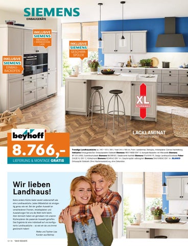 Möbel Beyhoff GmbH & Co KG 家具目录 · Küchenprospekt Sommer 2019 第 12 页