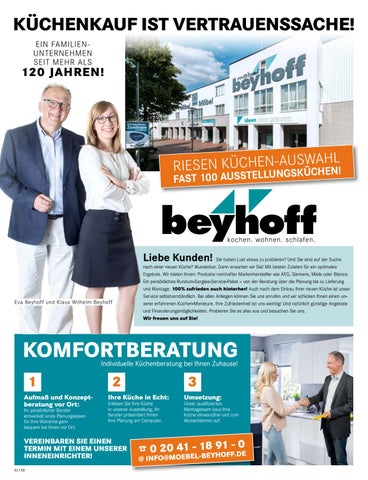 Möbel Beyhoff GmbH & Co KG 家具目录 · Küchenprospekt Sommer 2019 第 2 页