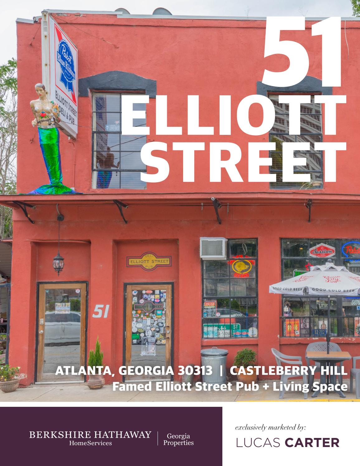 Elliott Street Deli & Pub 51 Elliott Street, Castleberry Hill