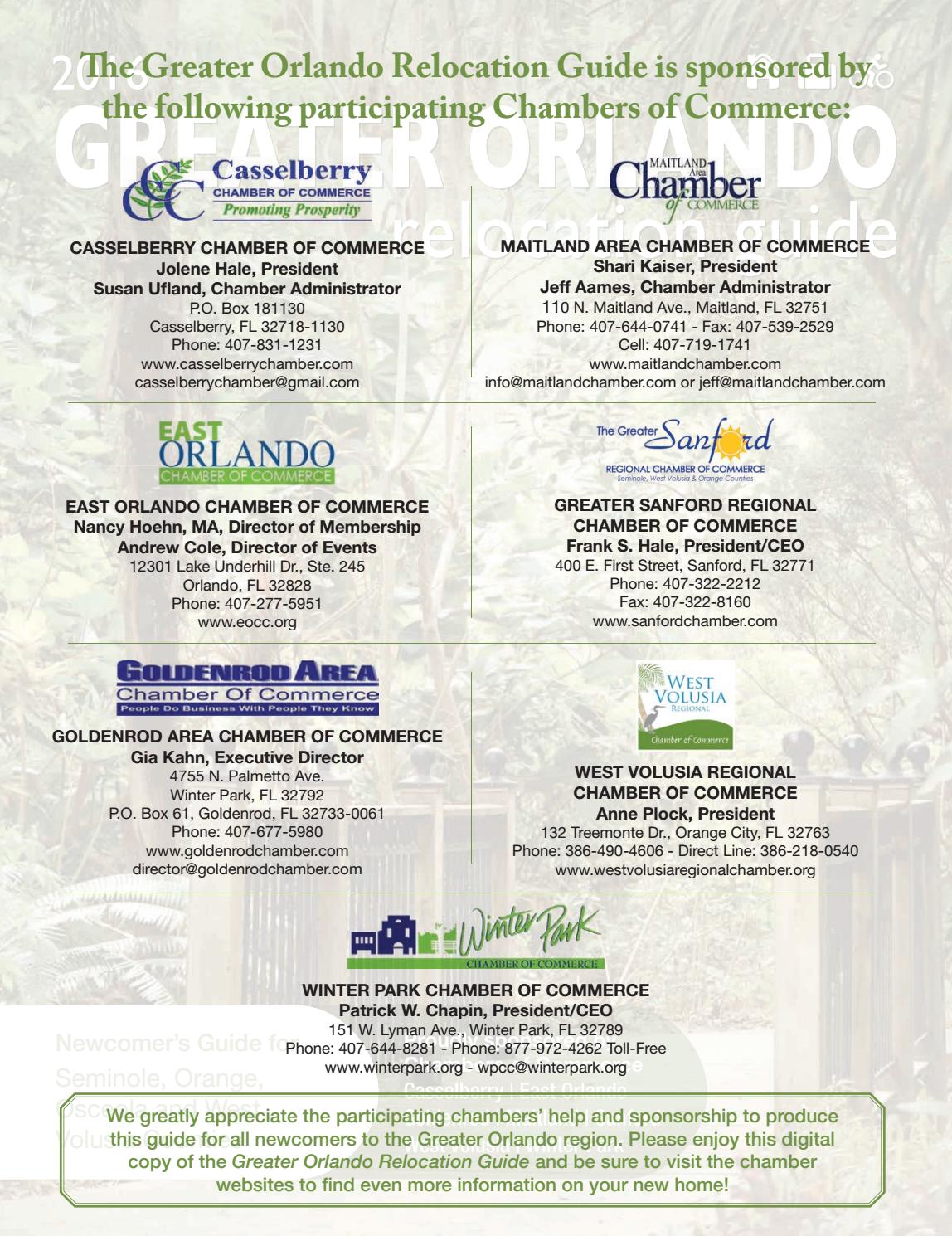 2016 Greater Orlando Relocation Guide by Heritage Publishing Inc. Issuu