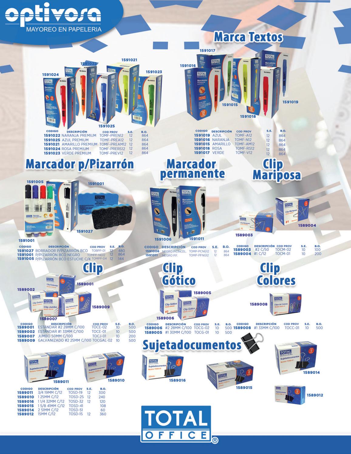 Catálogo Total Office 2019 by Papeleria Optivosa Issuu