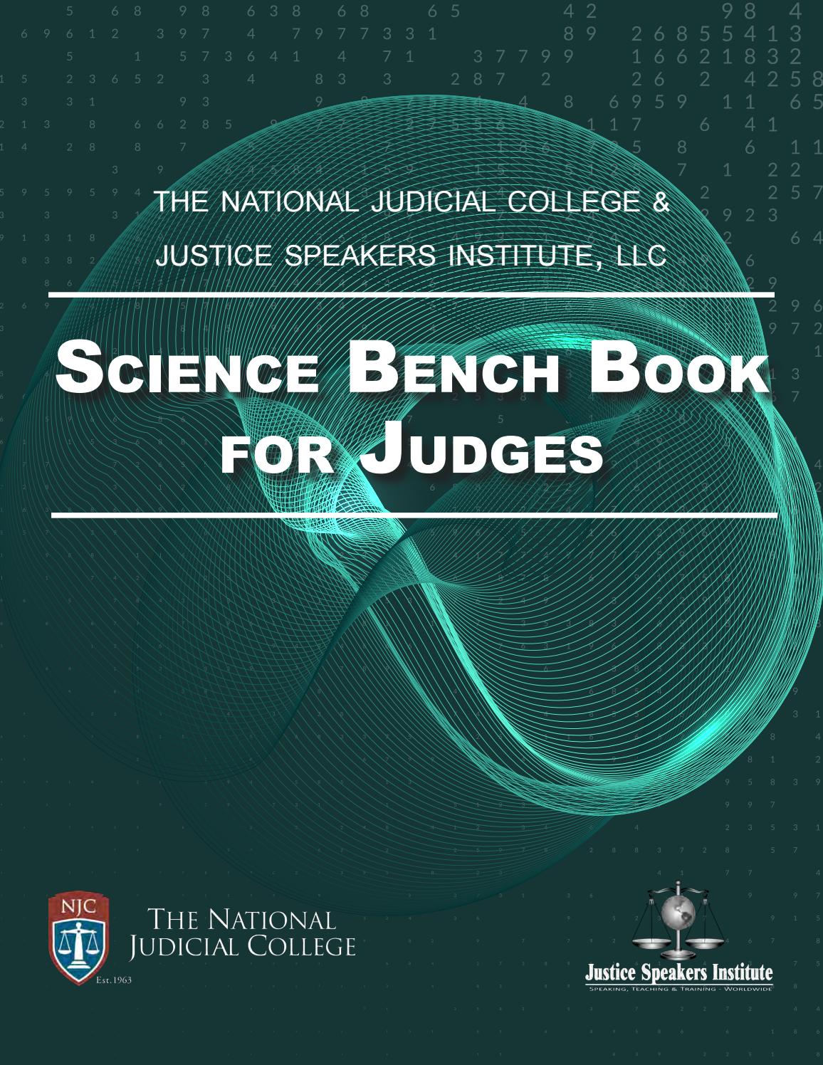 Science Bench Book for Judges by The National Judicial College Issuu