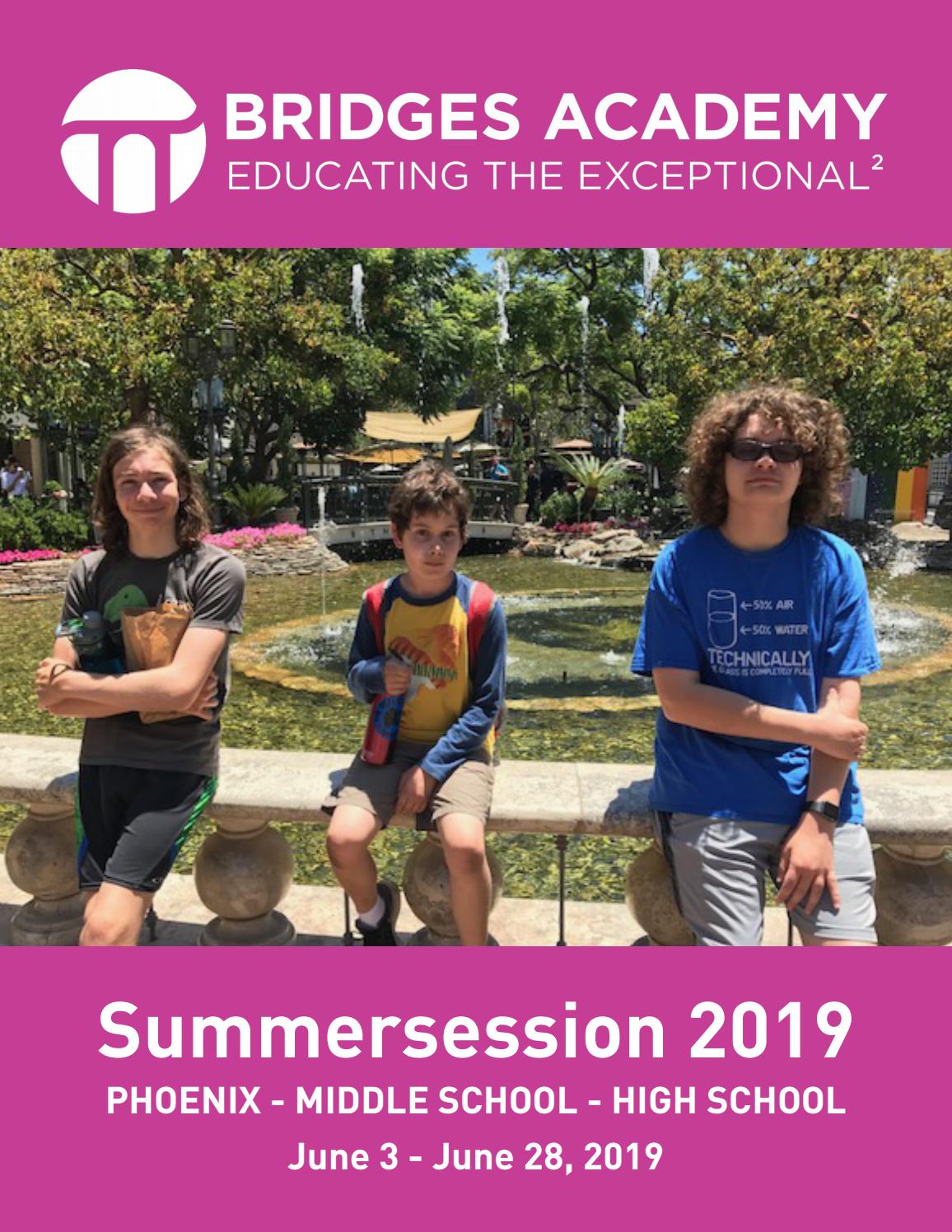 Summersession Course Catalog 2019 by Bridges Education Group Issuu