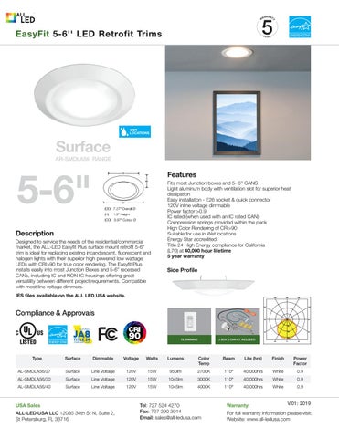 All LED 灯饰手册 2019 第 20 页