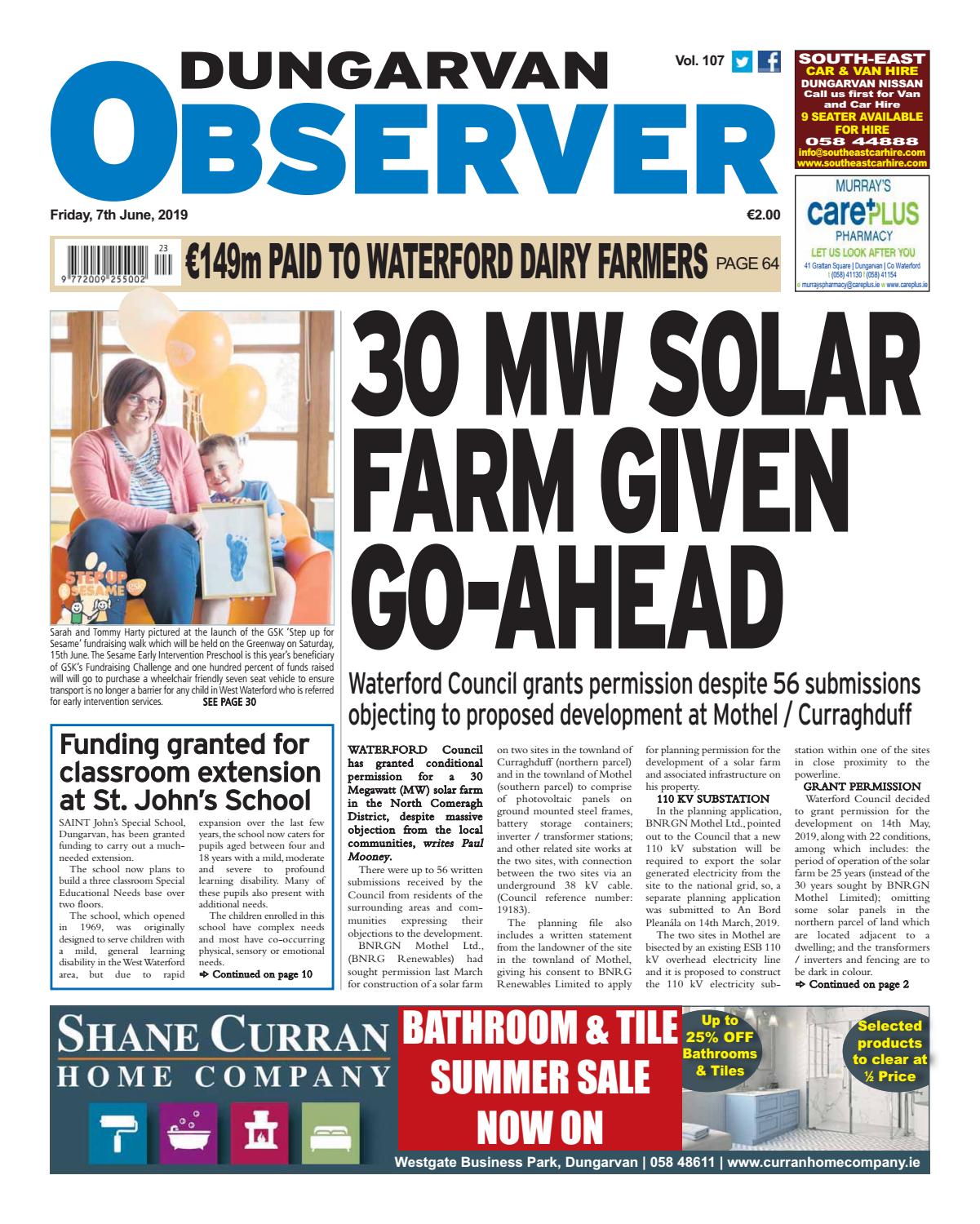 Dungarvan Observer by Dungarvan Observer - Issuu