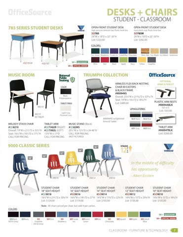 Indoff Classroom 家具目录 第 7 页
