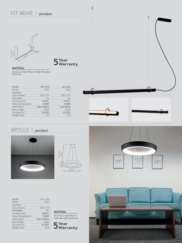 Aridi Jacobs 灯饰目录 Mundial LUX - Pendants, chandeliers, luminaires. 第 11 页
