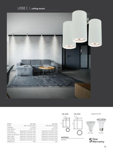Aridi Jacobs 灯饰目录 Mundial LUX - Pendants, chandeliers, luminaires. 第 15 页