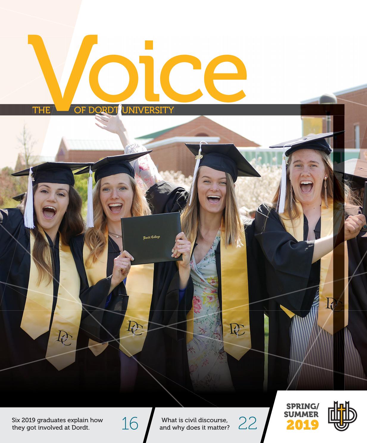 Voice - Spring/Summer 2019 by Dordt University - Issuu Voice - Spring/Summer 2019 by Dordt University - Issuu