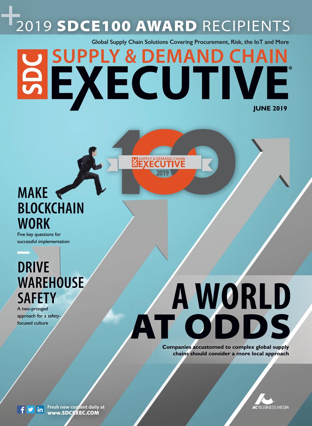 Supply & Demand Chain Executive June 2019 by Supply+Demand Chain/Food
