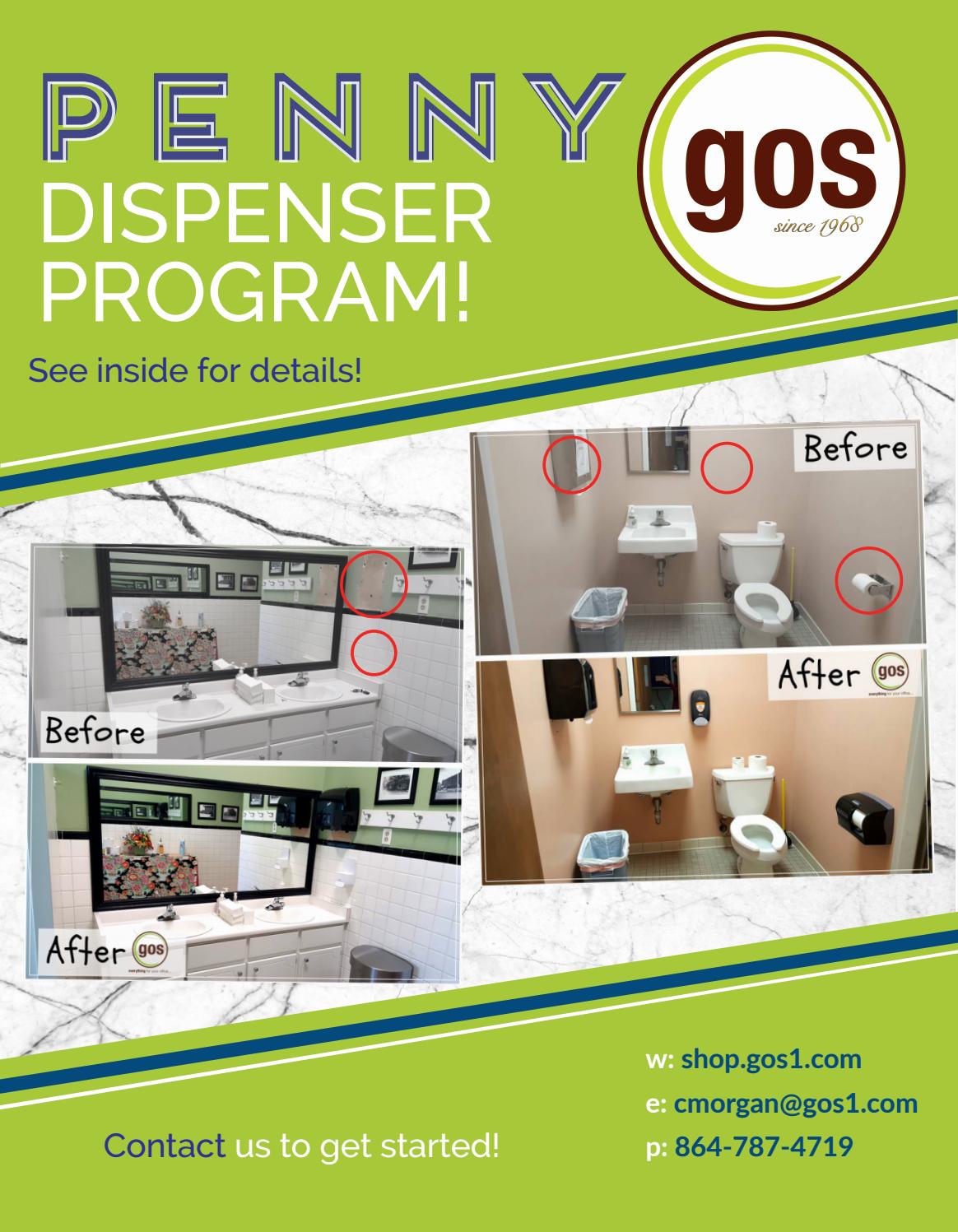 GOS Penny Dispenser Program by GOS (Greenville Office Supply) Issuu