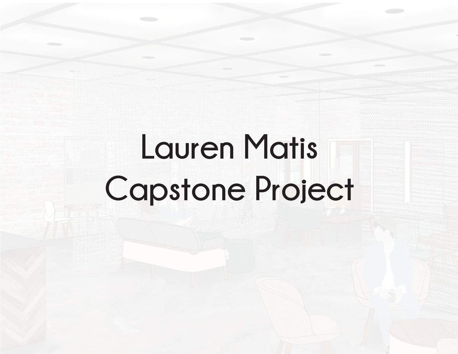 Senior Capstone Project By Lcmatis Issuu