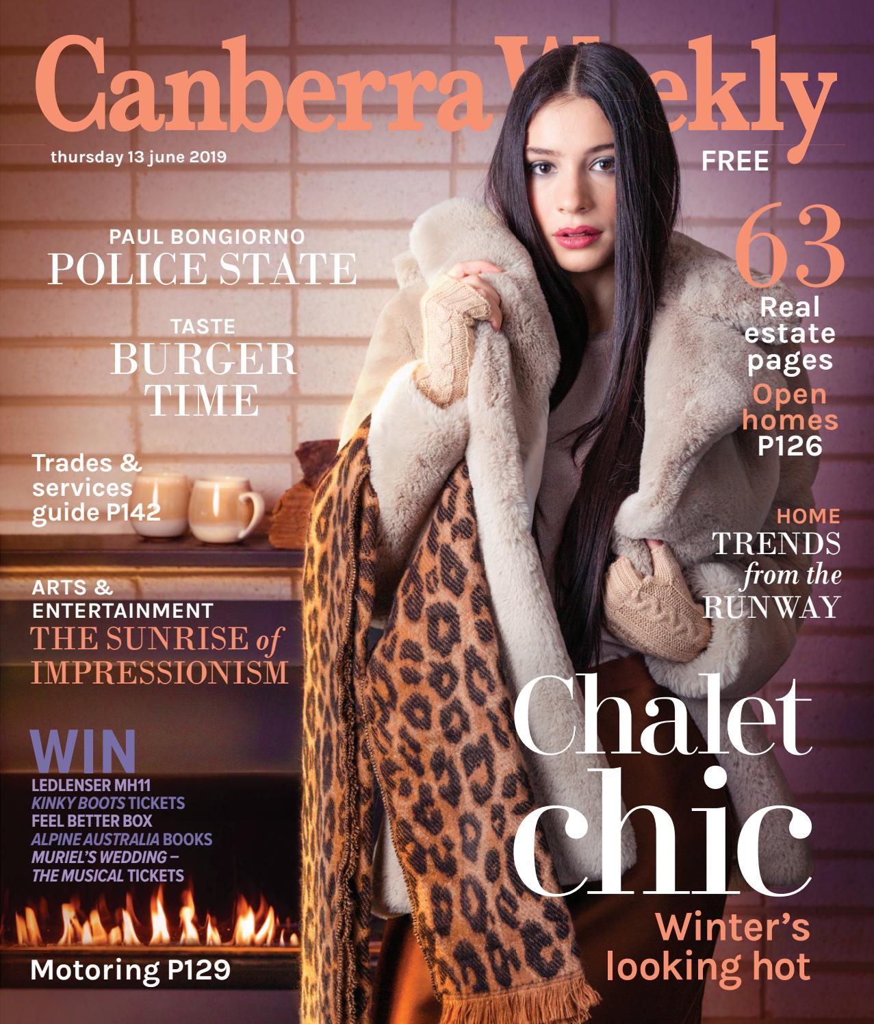 13 June 2019 by Canberra Weekly Magazine Issuu