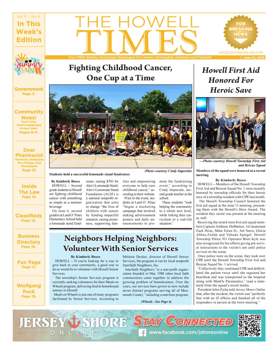 20190622 The Howell Times by Jersey Shore Online Issuu