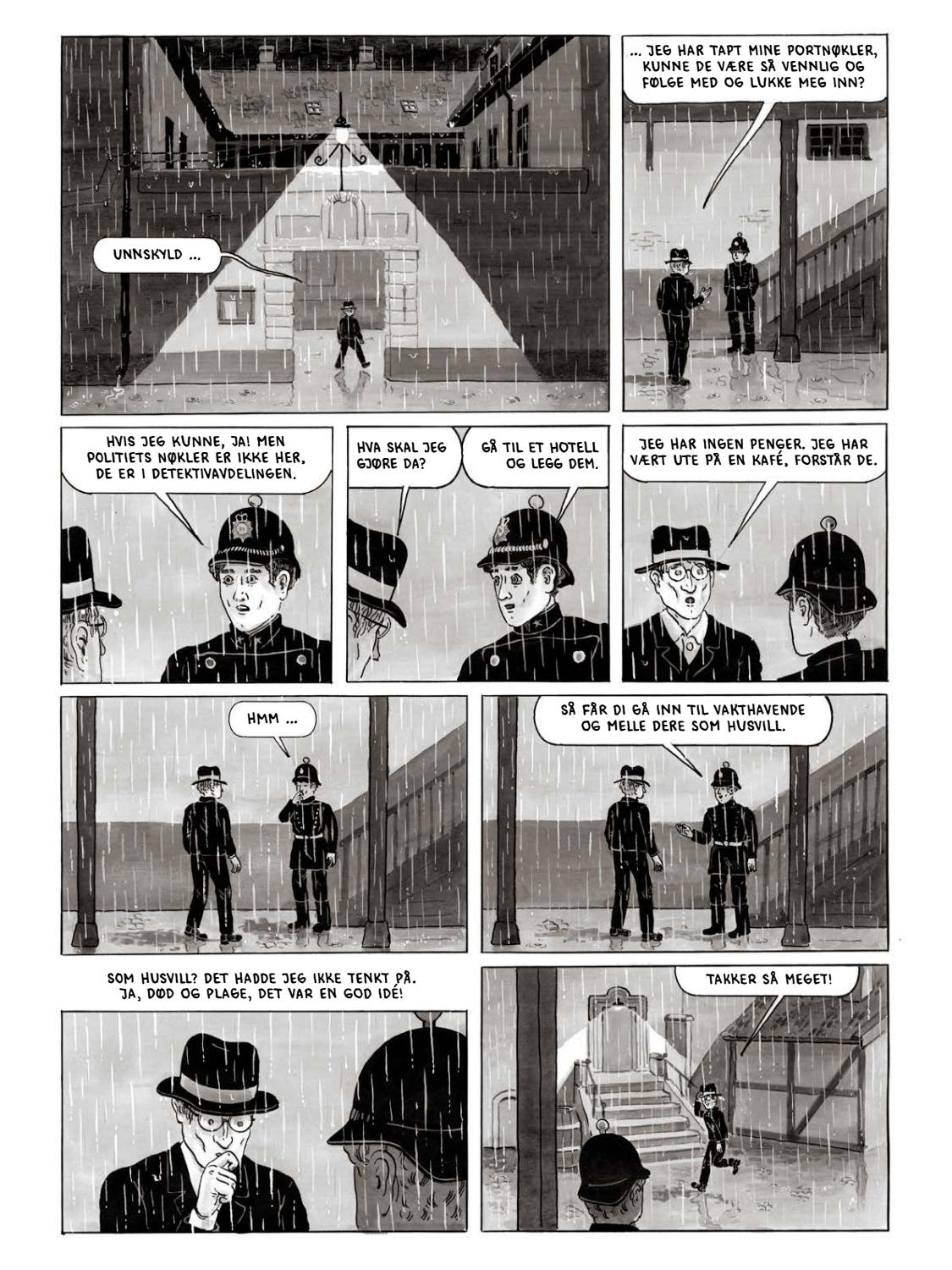Excerpt Graphics Hunger as a graphic novel - excerpt by Gyldendal Norsk Forlag - Issuu