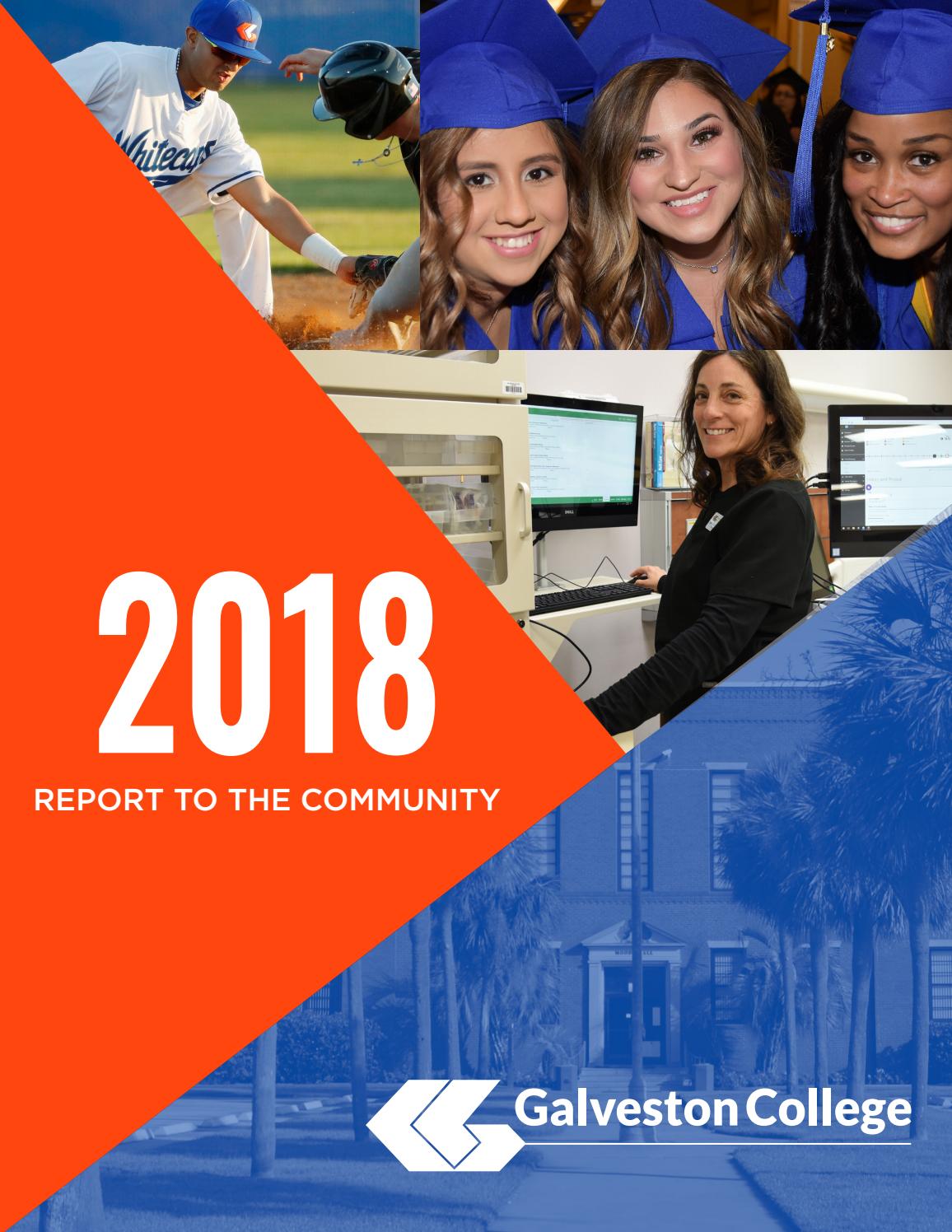 2018 Report to the Community by Galveston College Issuu