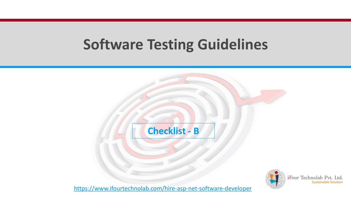 Software Testing Checklist - Part 2 by iFour Technolab - Issuu