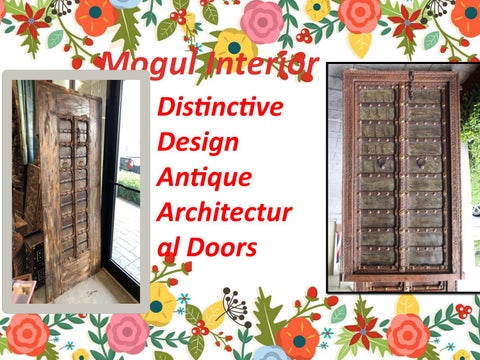 Distinctive Design Antique 建筑 Doors 第 6 页