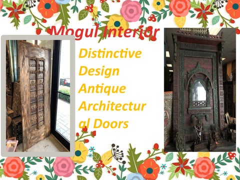 Distinctive Design Antique 建筑 Doors 第 7 页