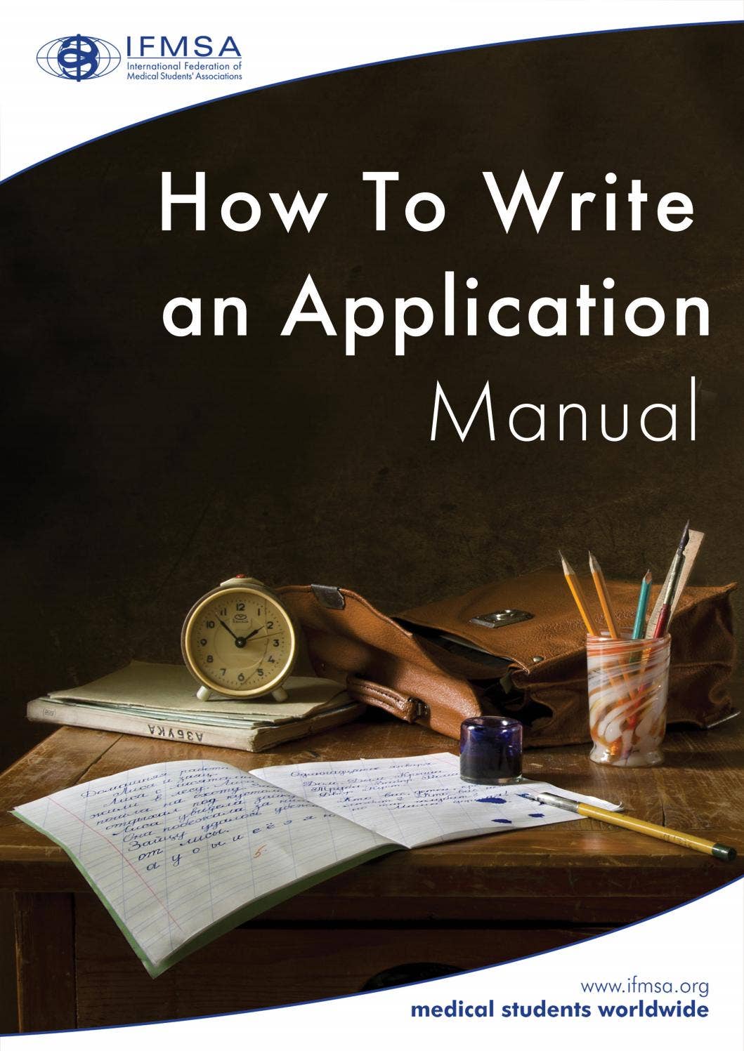 How to Write an Application Manual by International Federation of ...