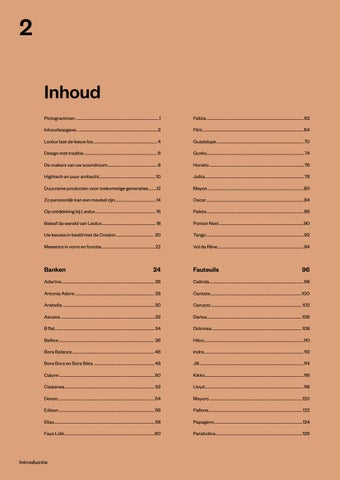 Leolux Catalogus 2019 NL 第 4 页