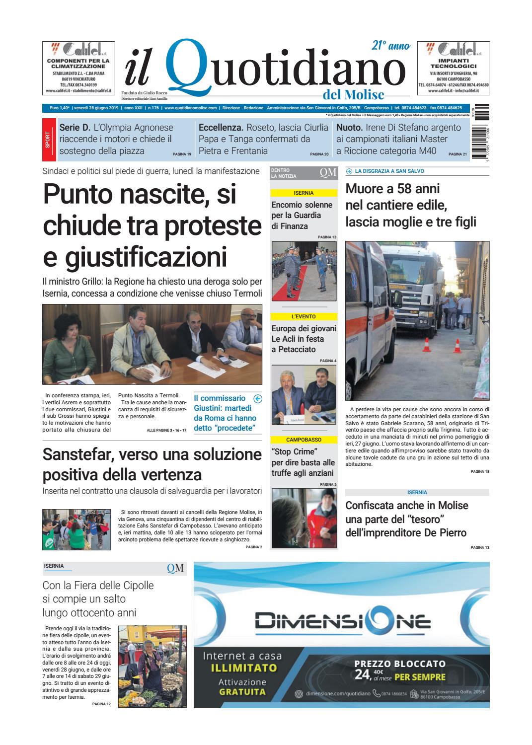 datazione servizio lungo isola