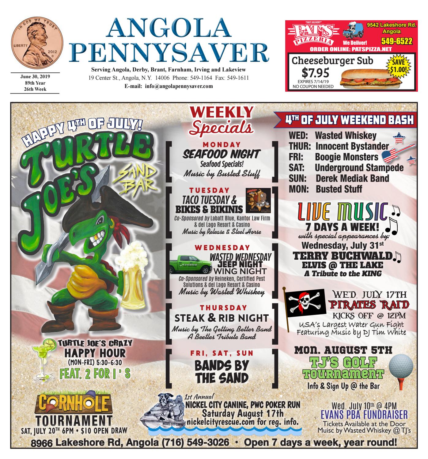 6 30 19 angola pennysaver by angola pennysaver issuu fish fry flyer microsoft office
