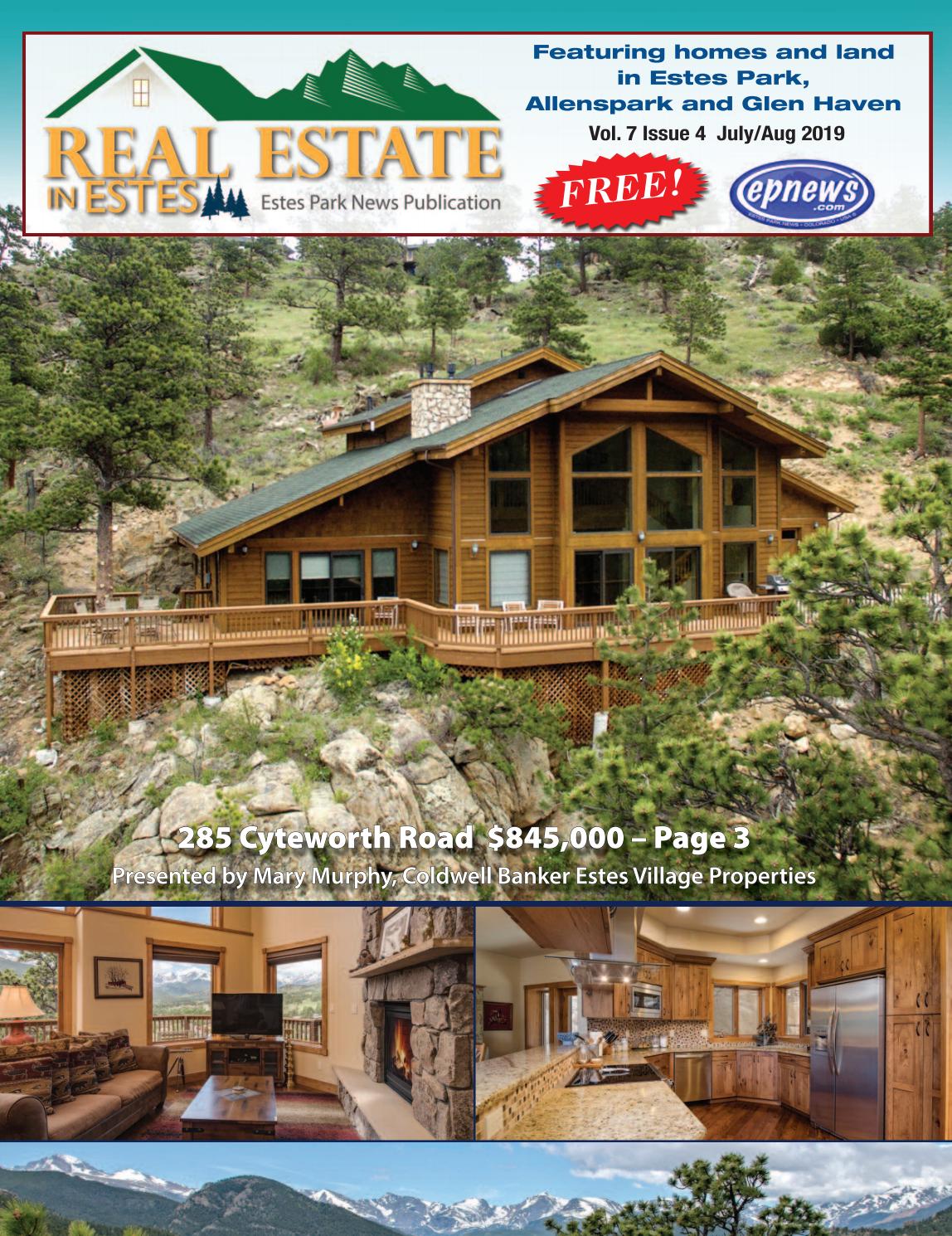 Real Estate in Estes Park, JulyAugust 2019 by Estes Park News, Inc Issuu