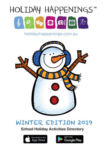 Cover of "Holiday Happenings - Winter 2019  "