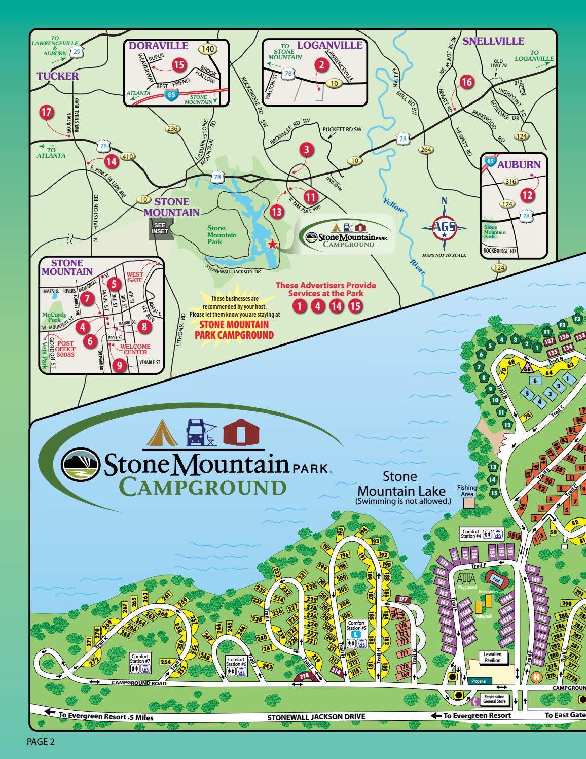 Stone Mountain Park Campground by AGS/Texas Advertising Issuu