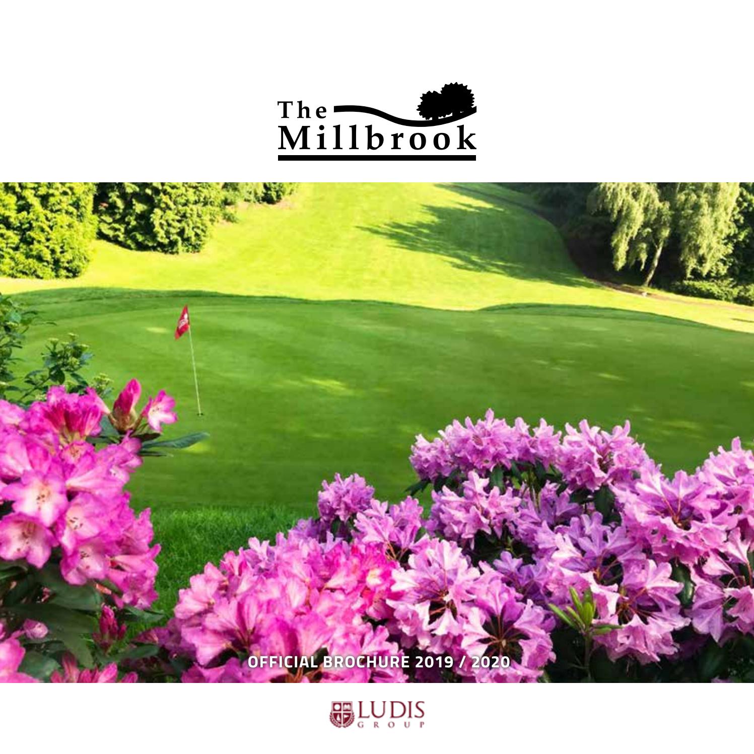 The Millbrook Golf Club Official Brochure 2019 2020 by Ludis Issuu