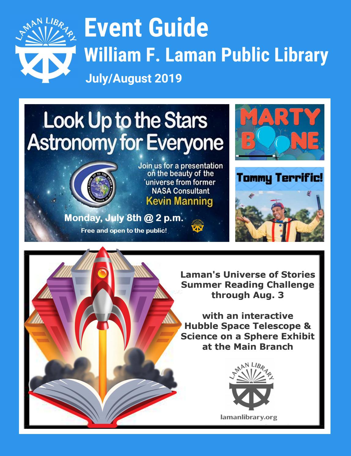 July August Event Guide By Lamanlibrary Issuu