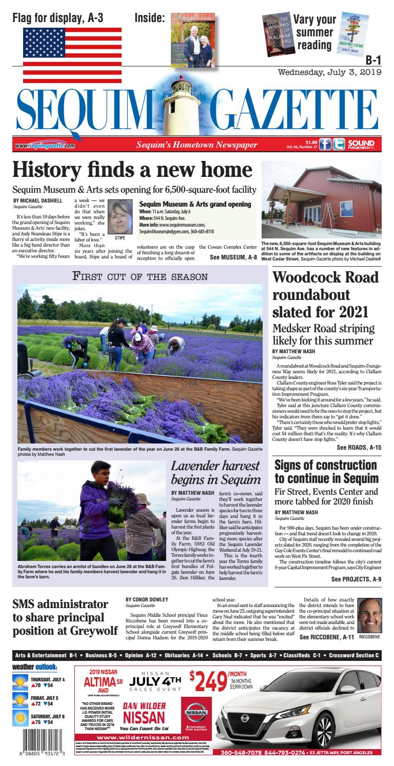Sequim Gazette, July 03, 2019 by Sound Publishing Issuu