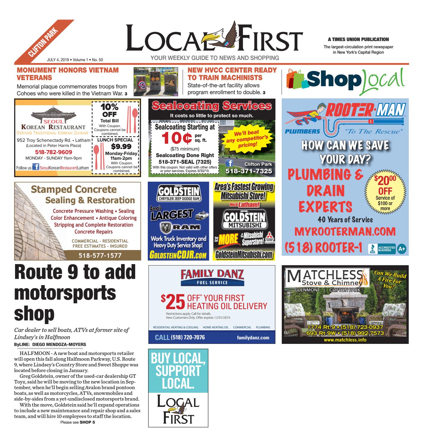Local First Clifton Park 070419 by Capital Region Weekly Newspapers Issuu