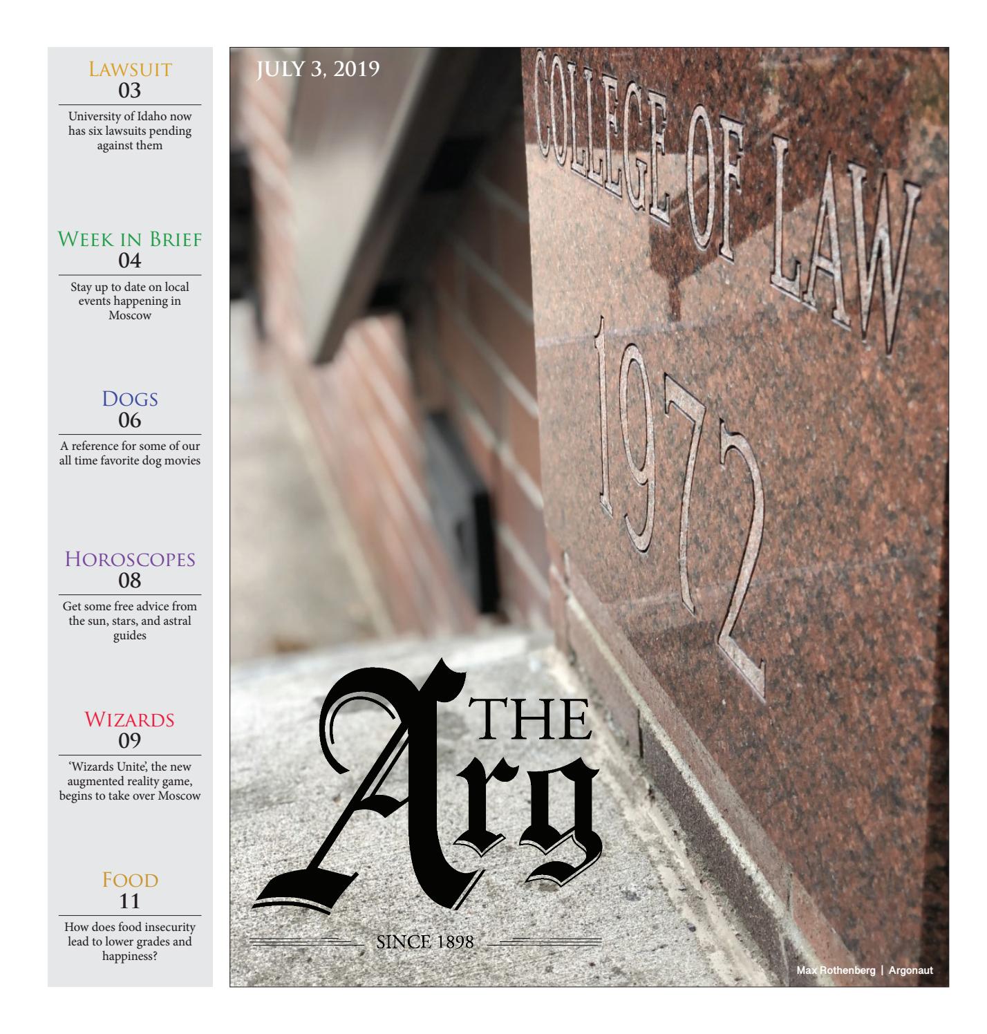The Argonaut July 3 2019 By The Argonaut Issuu