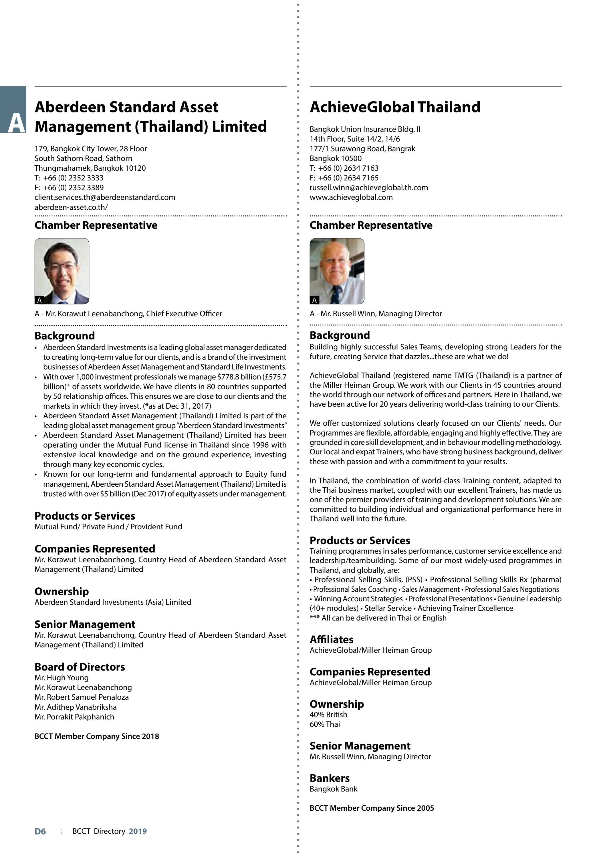 The British Chamber Of Commerce Handbook Directory Of Members By The British Chamber Of Commerce Thailand Issuu
