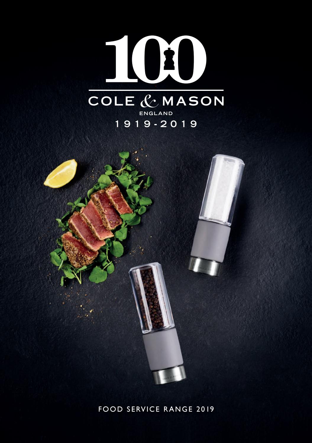 190 mm Regent Concrete Stemless Pepper Mill Cole & Mason Precision 190 mm Regent Concrete Stemless Pepper Mill Cole & Mason Precision