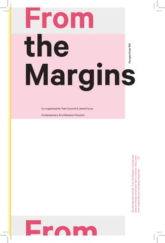 Perspectives 189: From the Margins 第 3 页