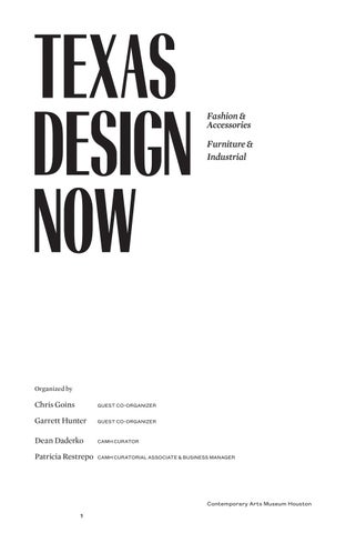Texas Design Now 第 3 页