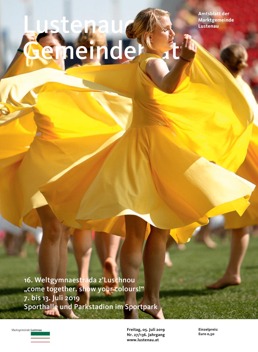 Gemeindeblatt 27 2019 By Marktgemeinde Lustenau Issuu